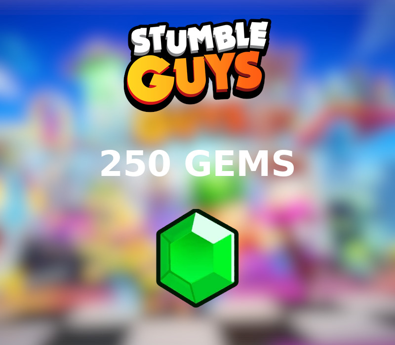 

Stumble Guys - 250 Gems Reidos Voucher