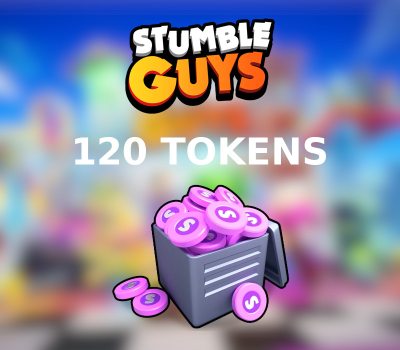 Stumble Guys 120 Stumble Tokens - Rei dos Coins