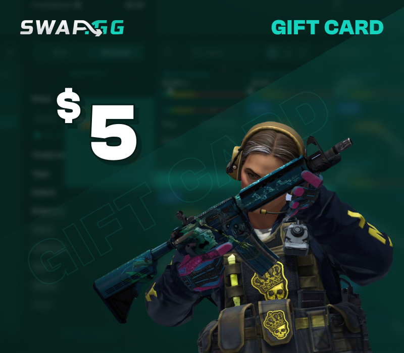 

Swap.gg $5 Gift Card