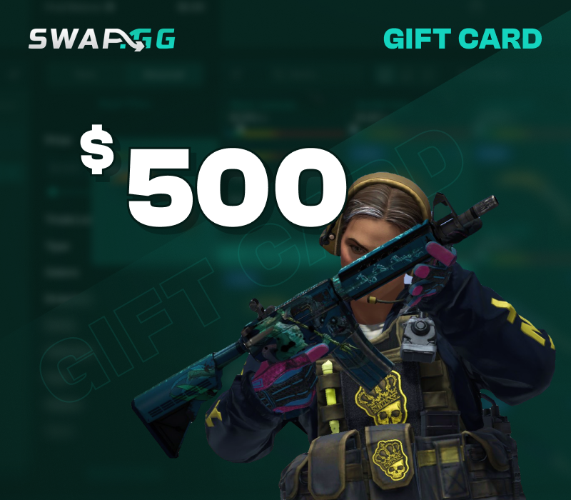 

Swap.gg $500 Gift Card