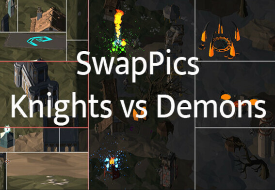 SwapPics: Knights vs Demons PC Steam CD Key screenshot 1