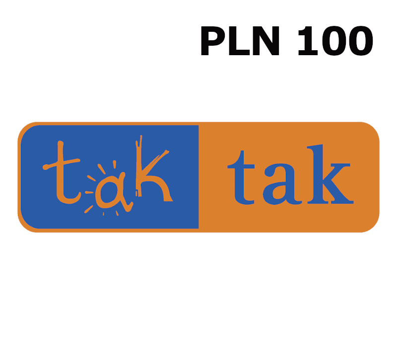 Tak Tak 100 PLN Mobile Top-up PL