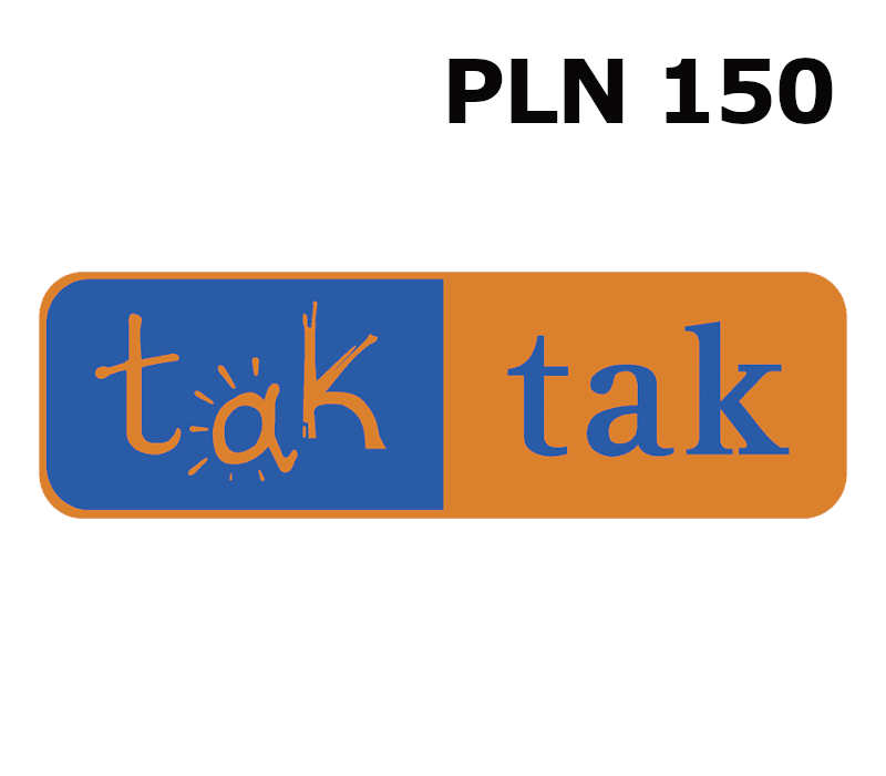 

Tak Tak 150 PLN Mobile Top-up PL