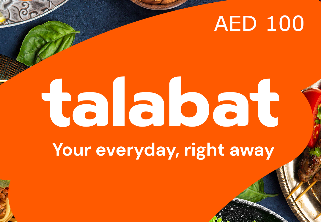 Talabat AED 100 Gift Card AE