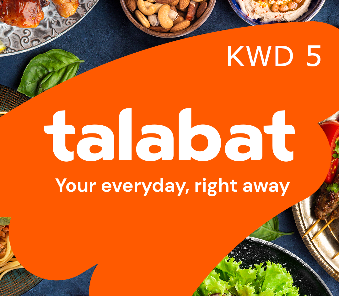 

talabat KWD 5 Gift Card KW