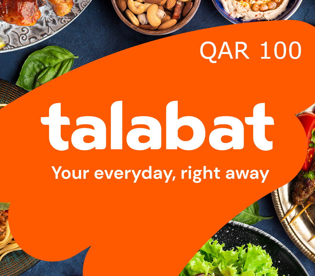 Talabat QAR 100 Gift Card QA