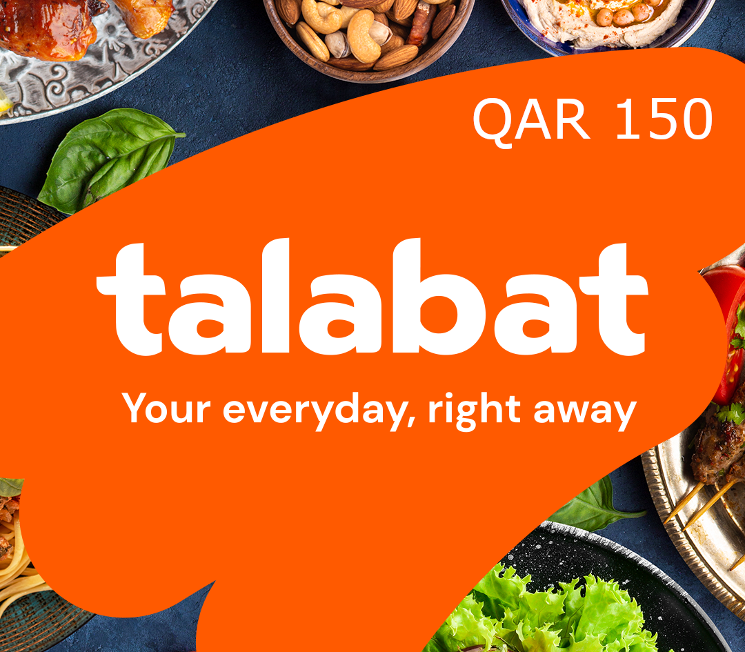 

talabat QAR 150 Gift Card QA