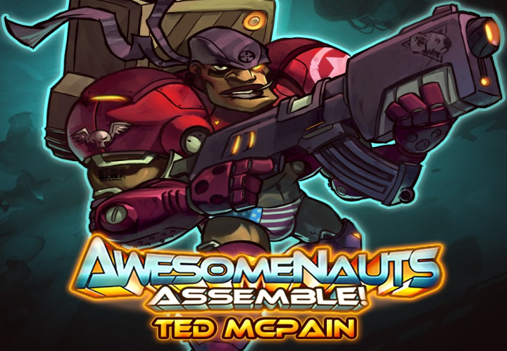 Awesomenauts  - Ted McPain Character DLC Steam CD Key