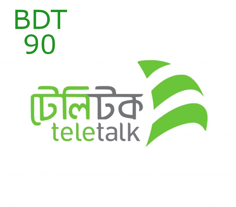 

Teletalk 90 BDT Mobile Top-up BD