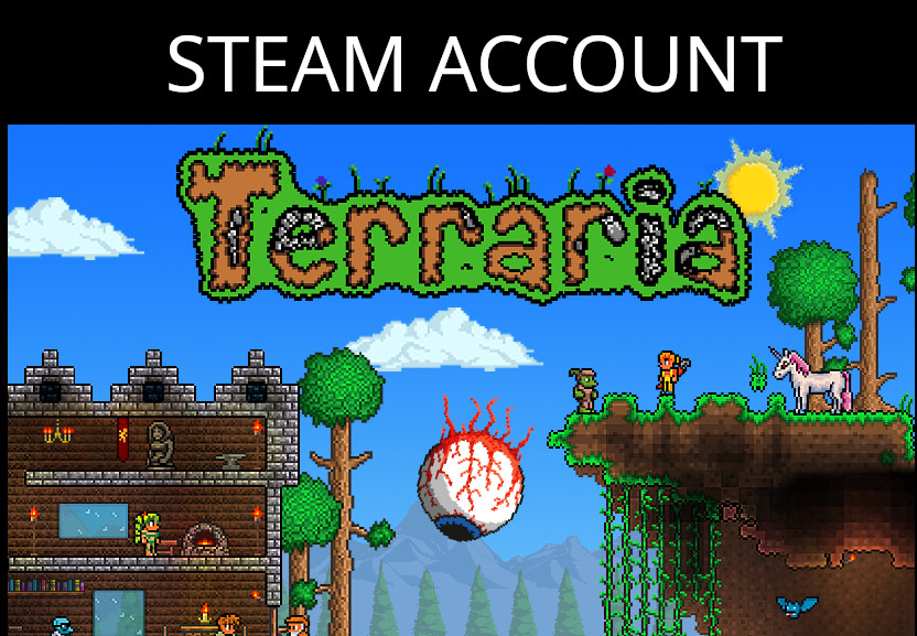 Terraria Steam Account