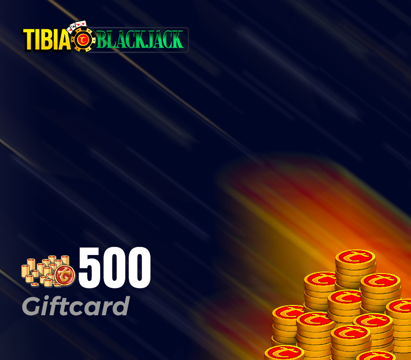 Tibia Blackjack 500 Tibia Coins