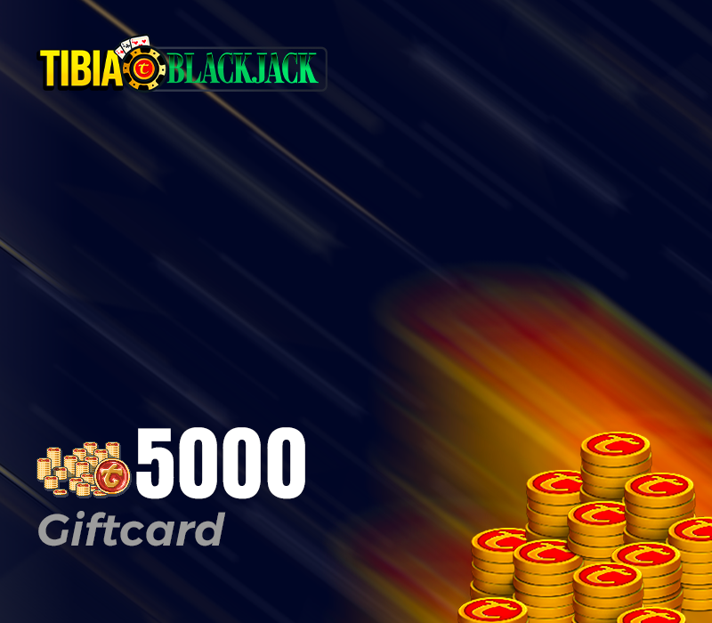 Tibia Blackjack 5000 Tibia Coins