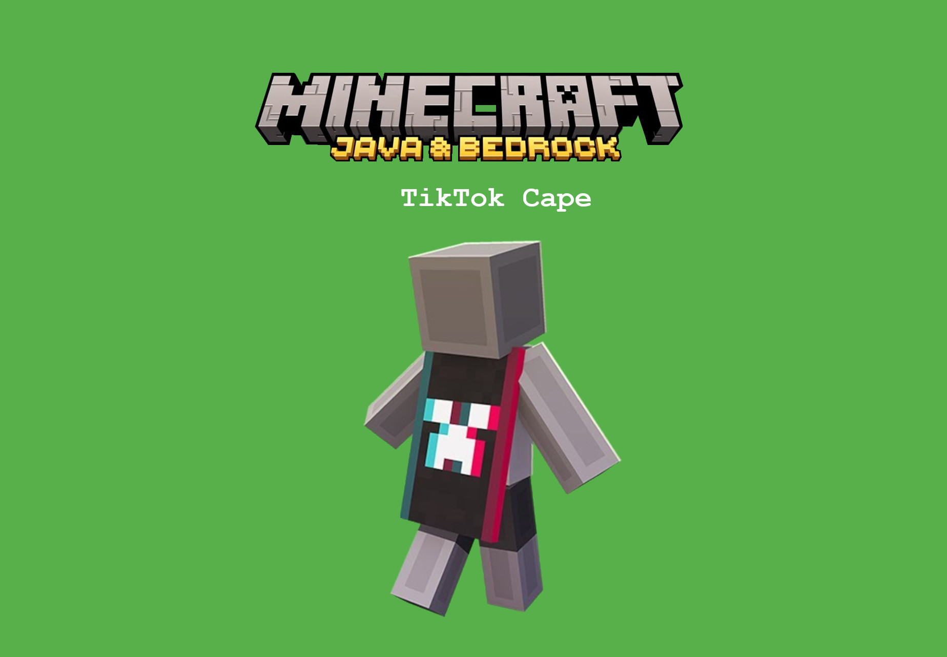 Minecraft - TikTok Cape DLC PC CD Key screenshot 1