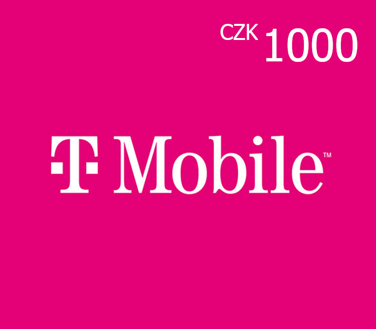 

T-Mobile 1000 CZK Mobile Top-up CZ