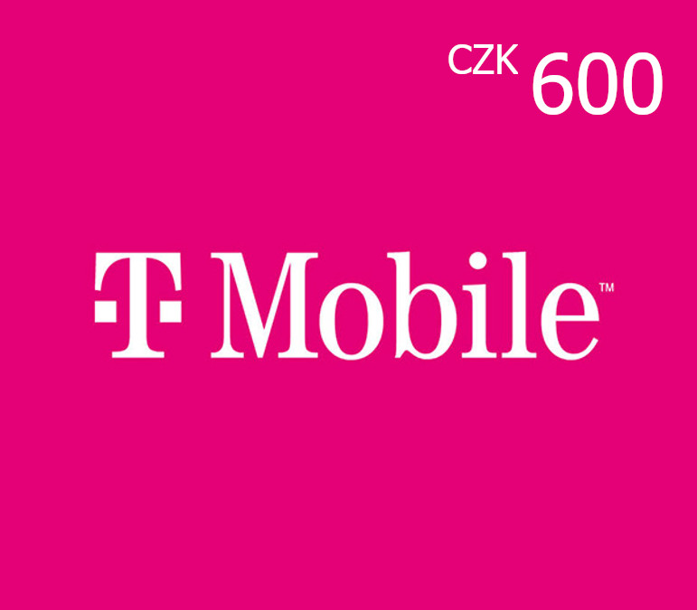 

T-Mobile 600 CZK Mobile Top-up CZ