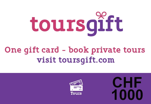 ToursGift 1000 CHF Gift Card CH