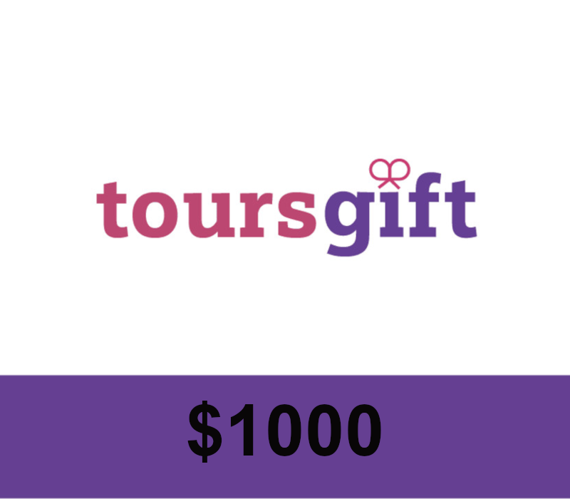 

ToursGift $1000 Gift Card AU