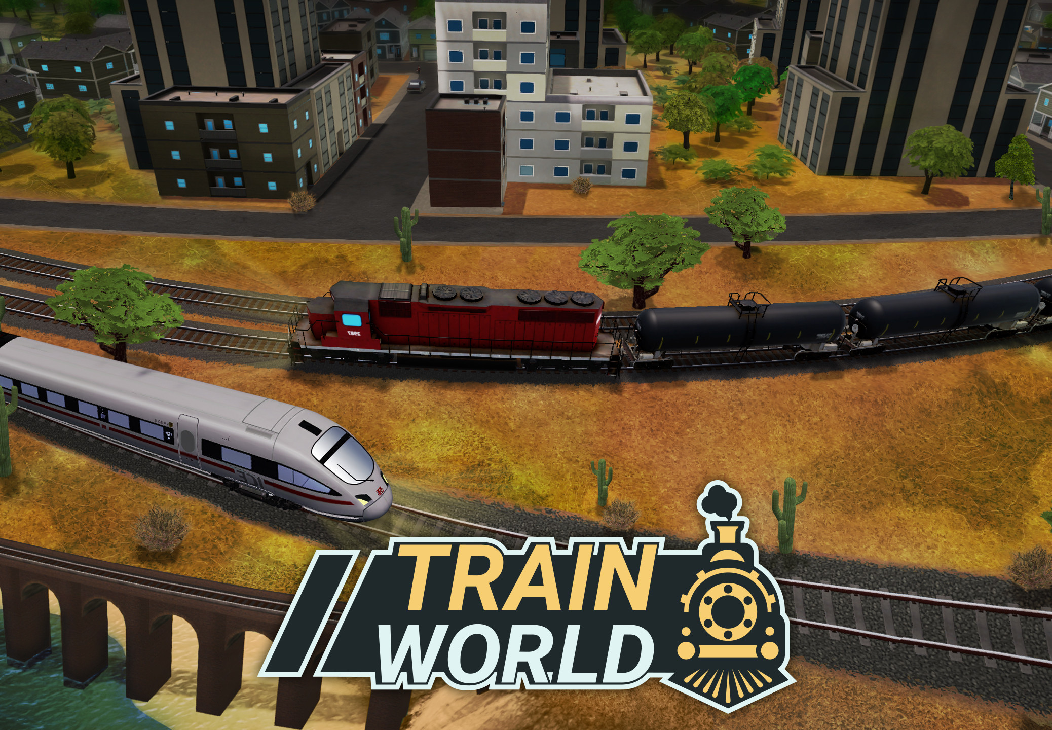 Полную версию поезда. Train world4. Lots and lots of Trains.
