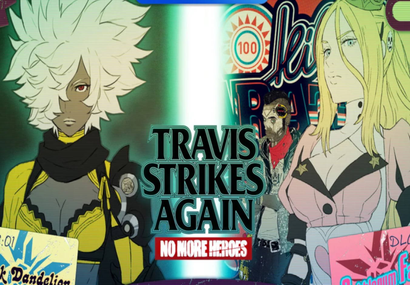 Travis Strikes Again: No More Heroes - Season Pass: Black Dandelion & Bubblegum Fatale EU Nintendo Switch CD Key screenshot 2