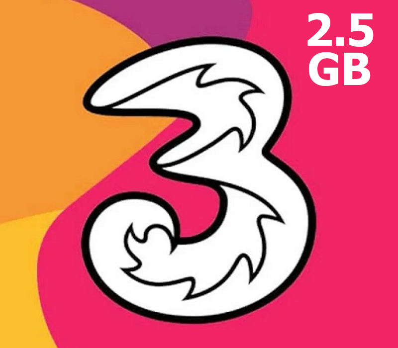 

Tri 2.5GB Data Mobile Top-up ID