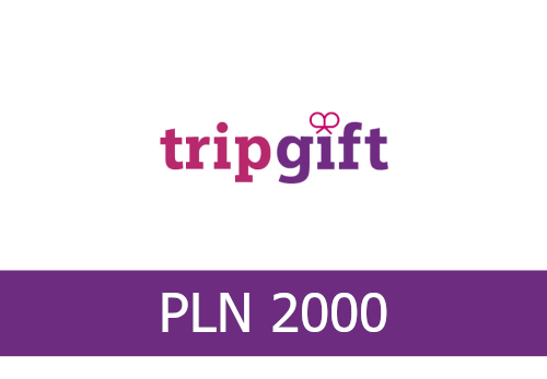 TripGift 2000 PLN Gift Card PL