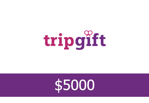 TripGift $5000 Gift Card TW
