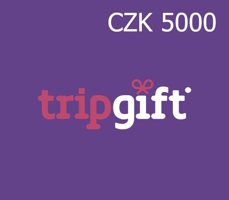 

TripGift 5000 CZK Gift Card CZ