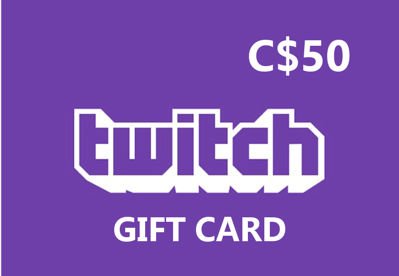 Twitch C$50 Gift Card CA