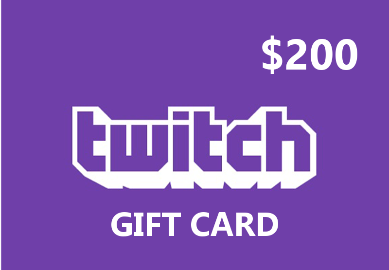 Twitch $200 Gift Card US