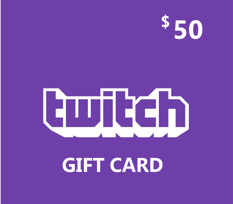 

Twitch $50 Gift Card US