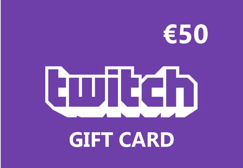 Twitch €50 Gift Card DE