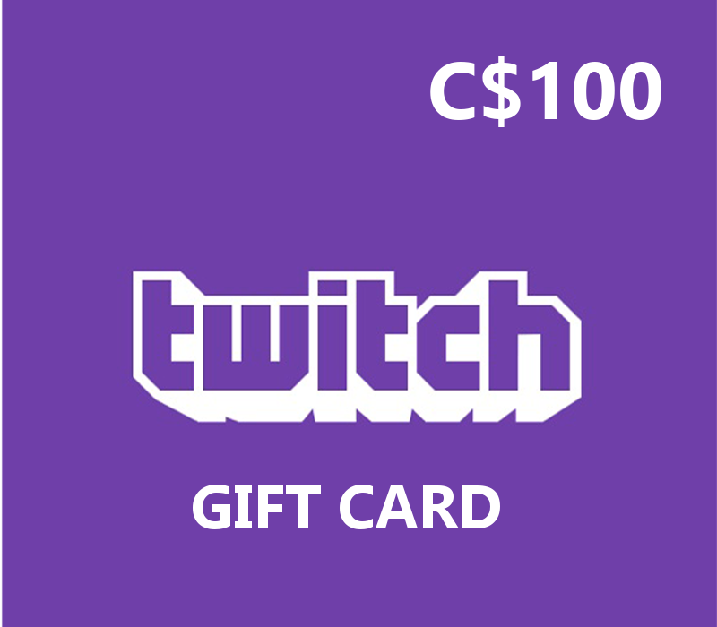 

Twitch C$100 Gift Card CA