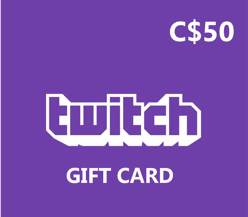 

Twitch C$50 Gift Card CA