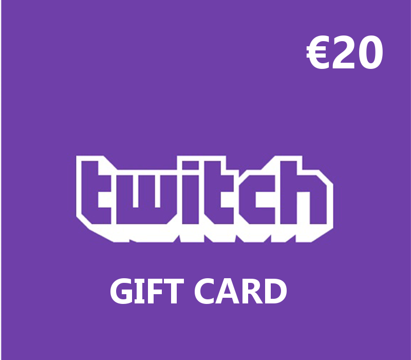 

Twitch €20 Gift Card PT