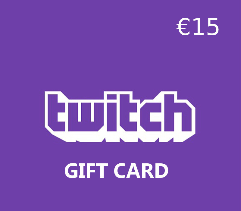 

Twitch €15 Gift Card