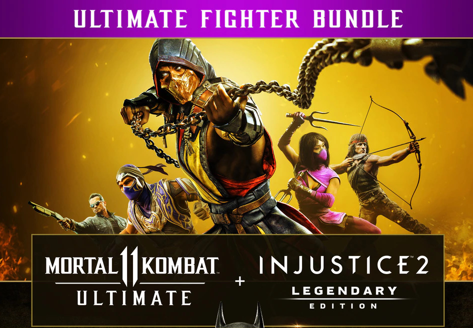 Mortal Kombat 11 Ultimate + Injustice 2 Leg. Edition Bundle XBOX KEY🔑