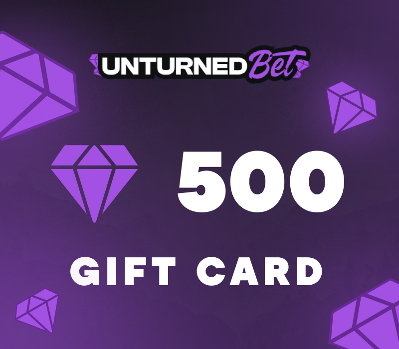 Unturned Bet 500 Gem Gift Card
