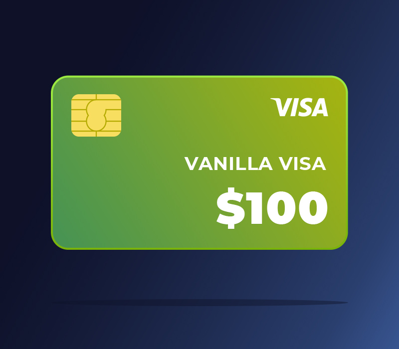 

Vanilla VISA $100 US