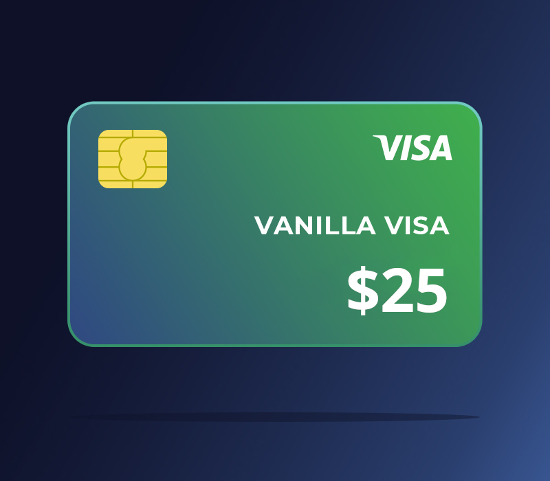 Vanilla VISA $25 US