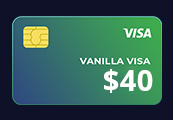 Vanilla VISA $40 US