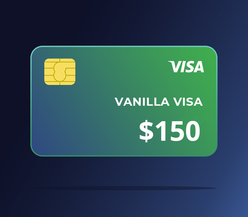 

Vanilla VISA $150 US