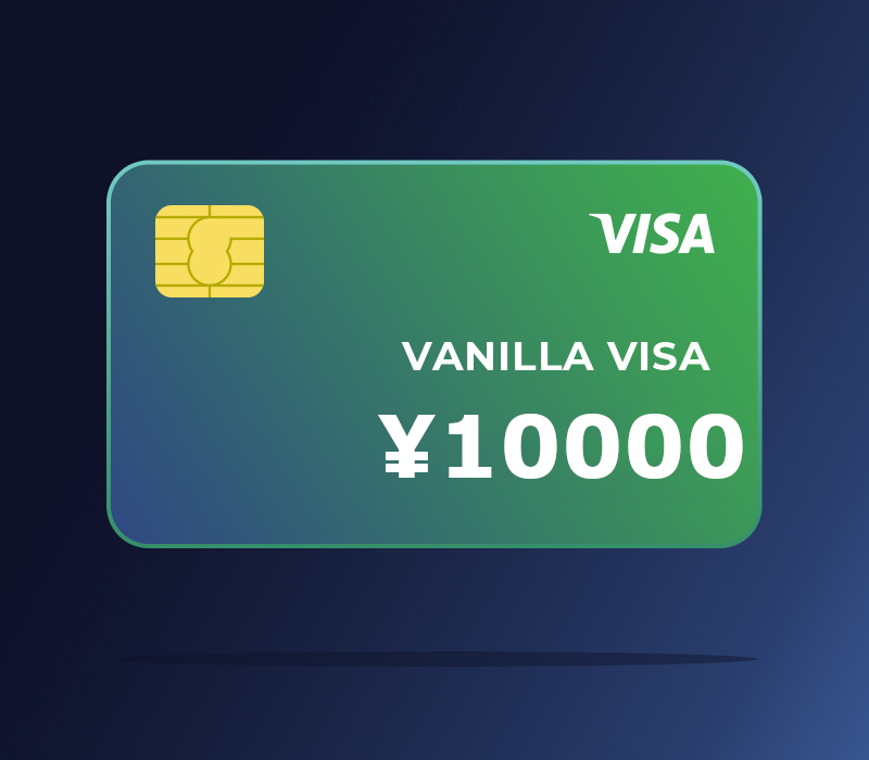 

Vanilla VISA ¥10000 JP