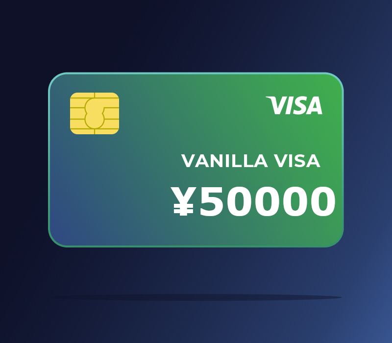 

Vanilla VISA ¥50000 JP