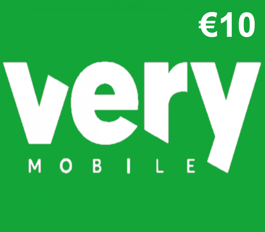 

Very Mobile €10 Mobile Top-up IT