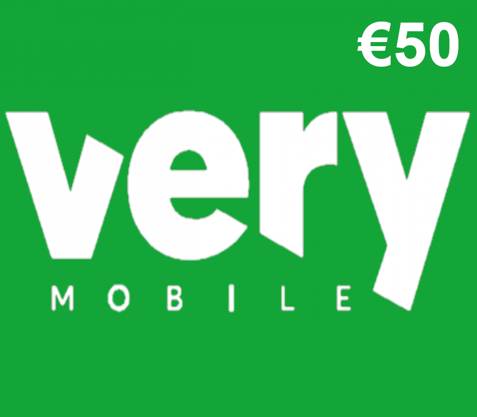 

Very Mobile €50 Mobile Top-up IT