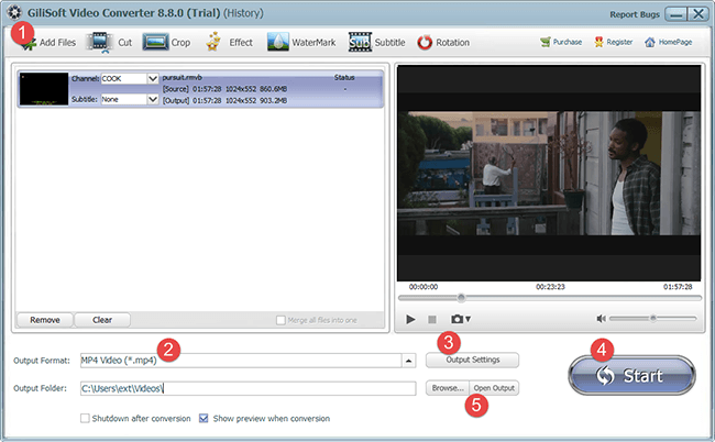 Gilisoft Video Converter