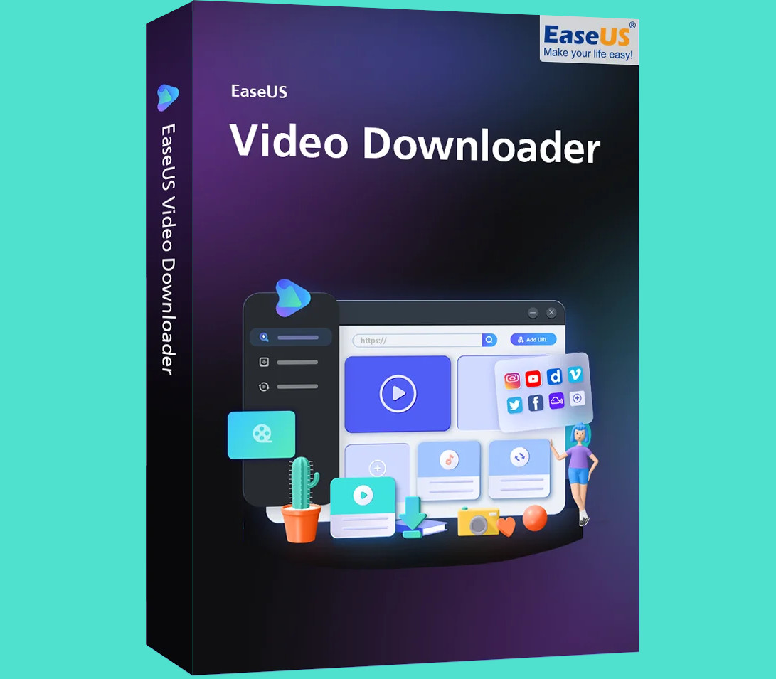 EaseUS Video Downloader Key (1 Year / 1 PC)