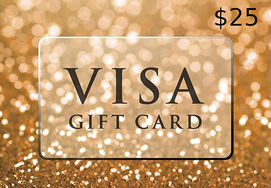 Visa Gift Card $25 US