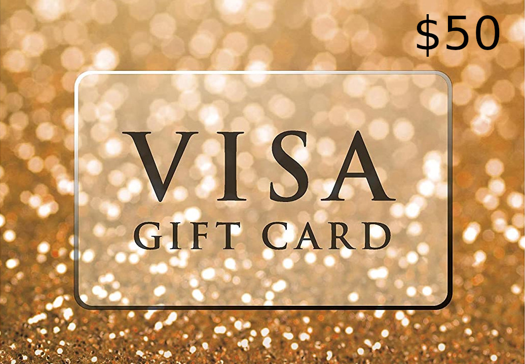 Visa Gift Card $50 US