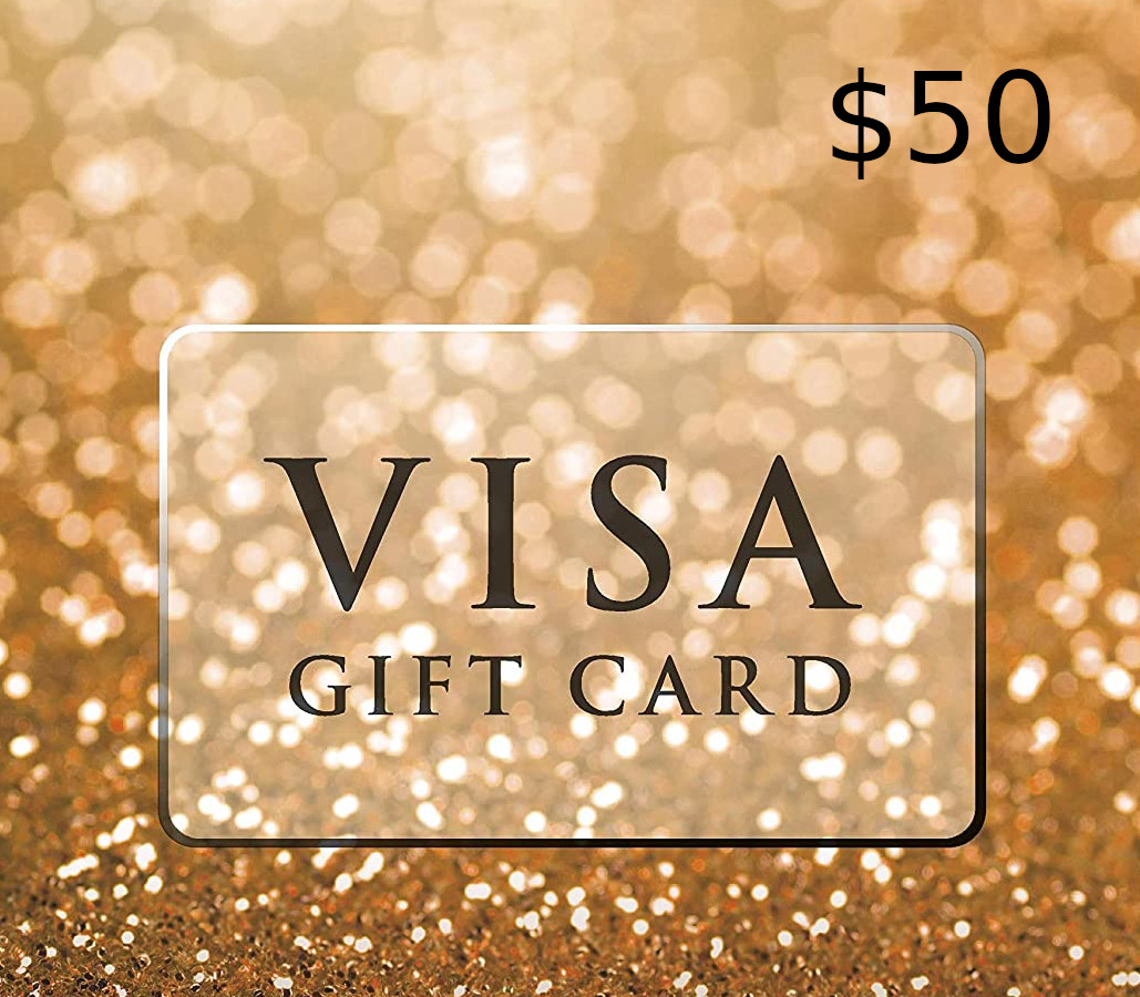 

Visa Gift Card $50 US